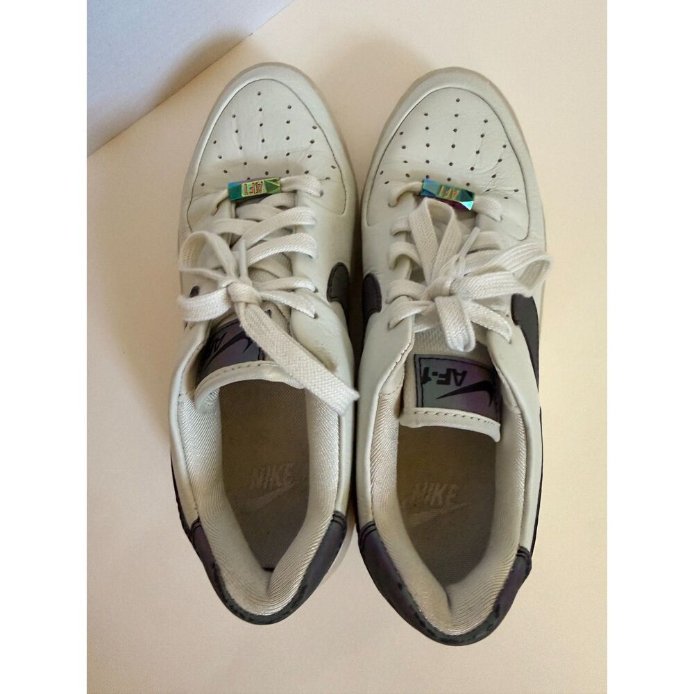 Nike Air Force 1 Sage Low LX Spruce Aura Iridescent Size 8.5 AR5409-003 Platform - Picture 12 of 14